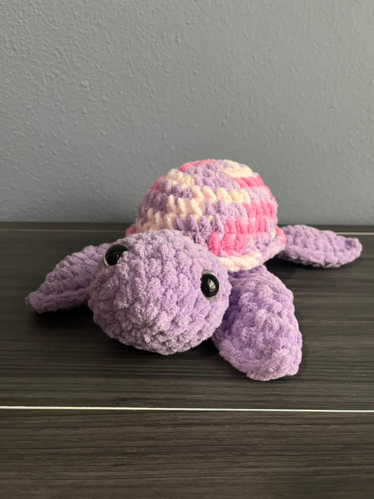 Pink and Purple Turtle