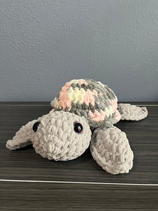 Pink and Gray Turtle