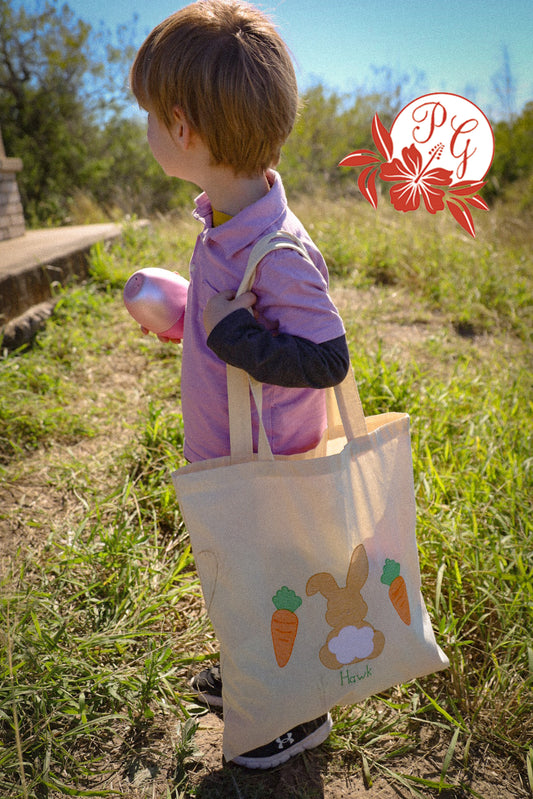 Kid's EMBROIDERED Easter Bags