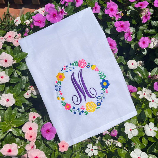 Mexican Floral Wreath Napkin